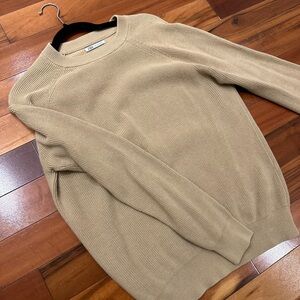 Zara Tan Knit Sweater